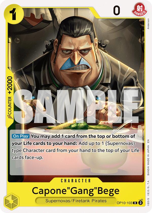 Capone"Gang"Bege [Starter Deck: 3D2Y] - OP10-103