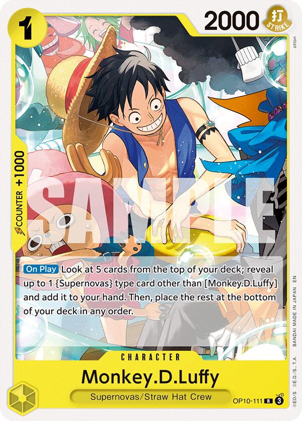 Monkey.D.Luffy [Starter Deck: 3D2Y] - OP10-111