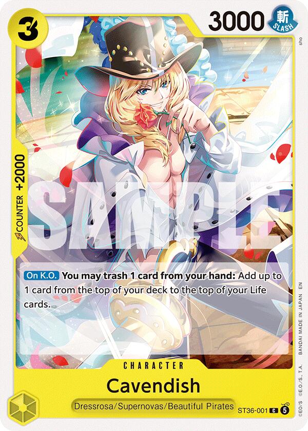 Cavendish [Starter Deck: 3D2Y] - ST36-001