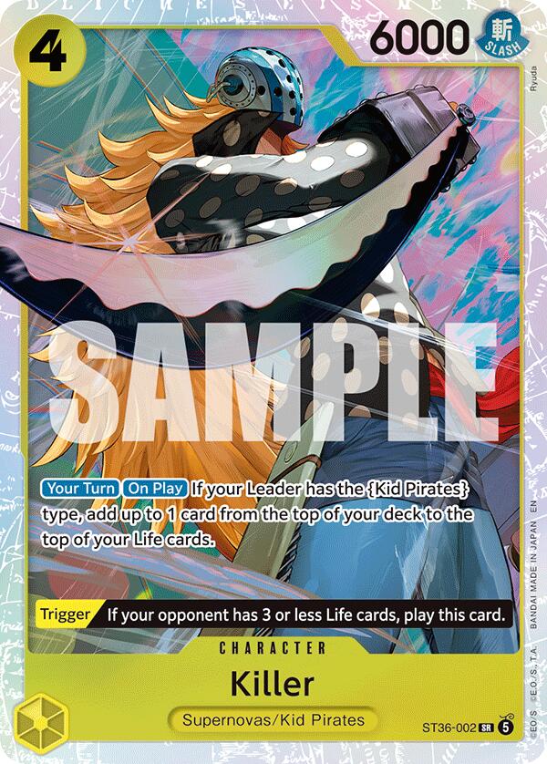 Killer [Starter Deck: 3D2Y] - ST36-002