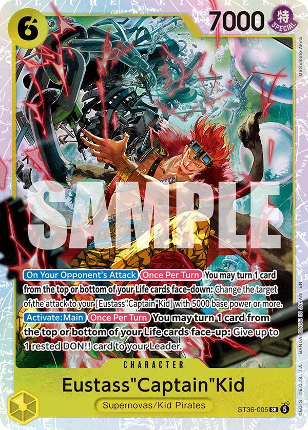 Eustass"Captain"Kid [Starter Deck: 3D2Y] - ST36-005