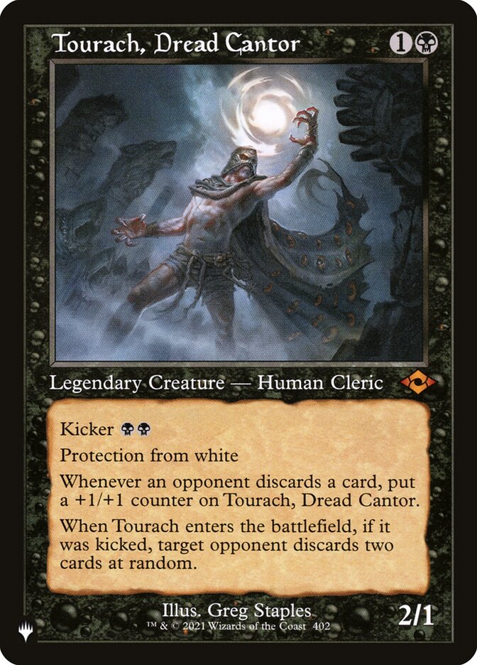 Tourach, Dread Cantor (Retro Frame) [The List]