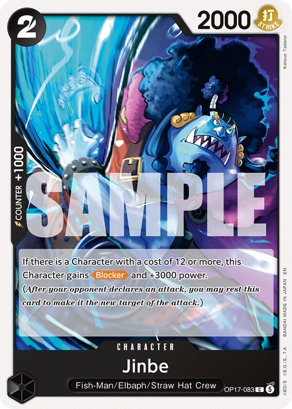 Jinbe [The World's Strongest Warriors] - OP17-083