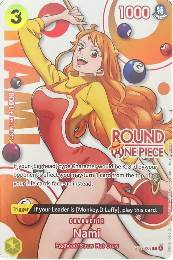 Nami (Round 1 Promo) [One Piece Promotion Cards] - ST29-008