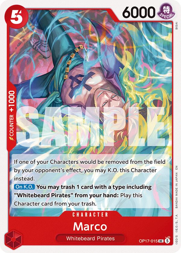 Marco [The World's Strongest Warriors] - OP17-015