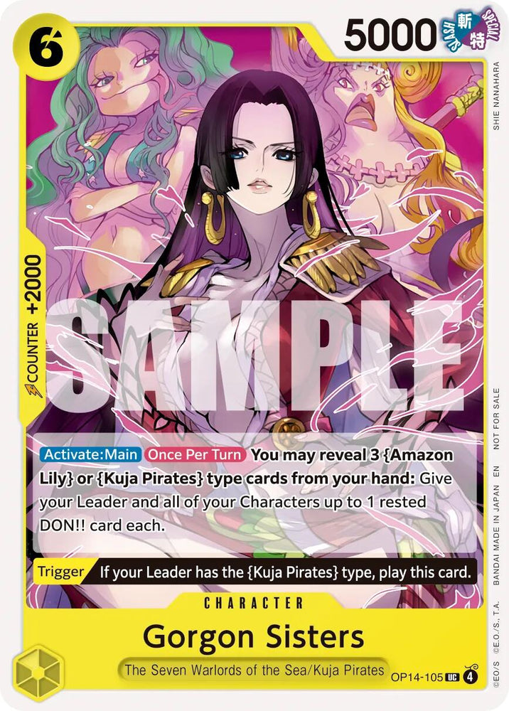 Gorgon Sisters (Tournament Pack 2026 Vol. 3) [One Piece Promotion Cards] - OP14-105