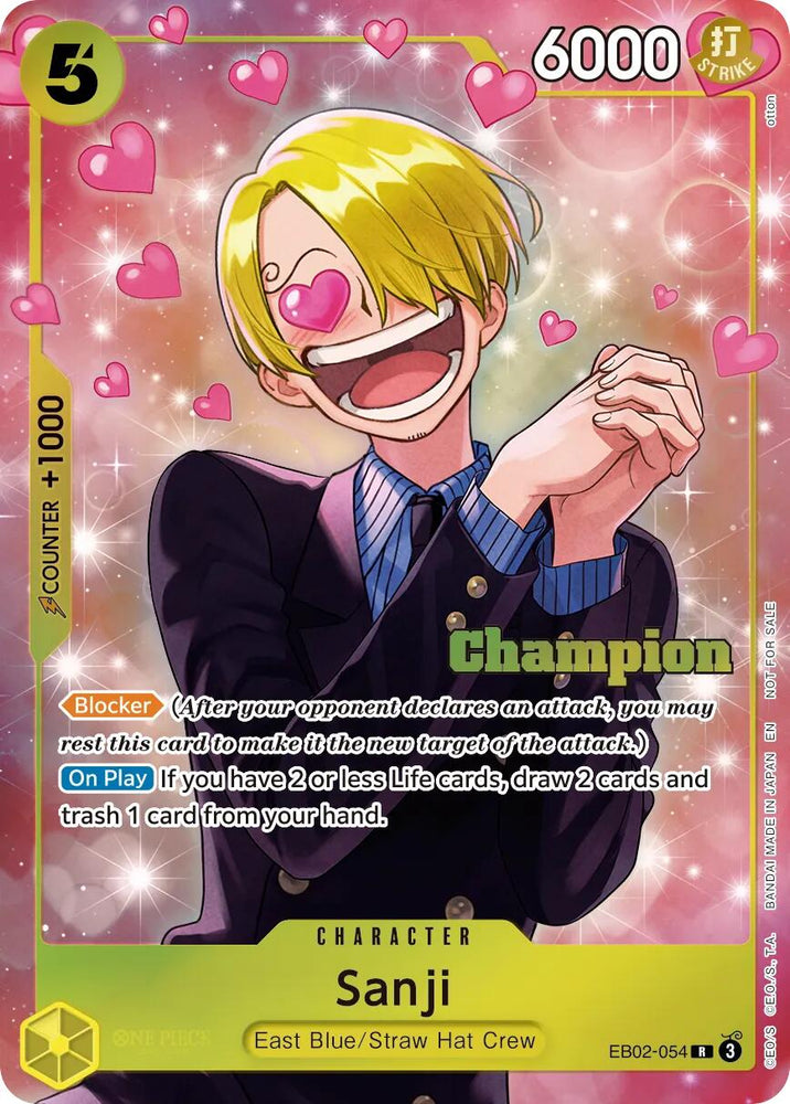 Sanji (CS 26-27 Winner Card Set Vol. 1) [One Piece Promotion Cards] - EB04-052