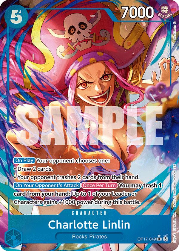 Charlotte Linlin (Alternate Art) [The World's Strongest Warriors] - OP17-049