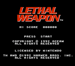 Lethal Weapon - NES