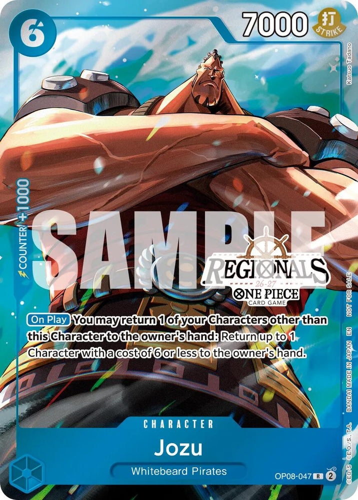 Jozu (Regional Participation Pack 2026 Vol.2) [One Piece Promotion Cards] - OP08-047