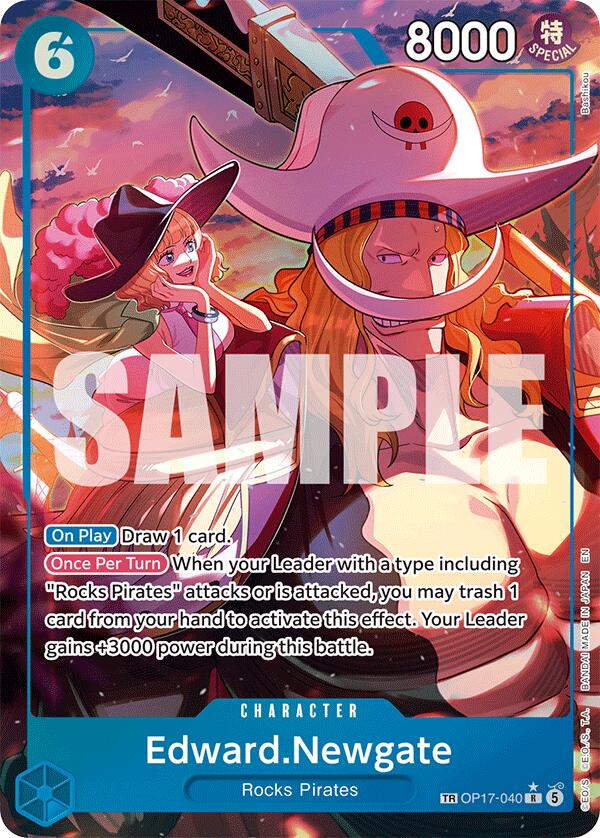 Edward.Newgate (TR) [The World's Strongest Warriors] - OP17-040