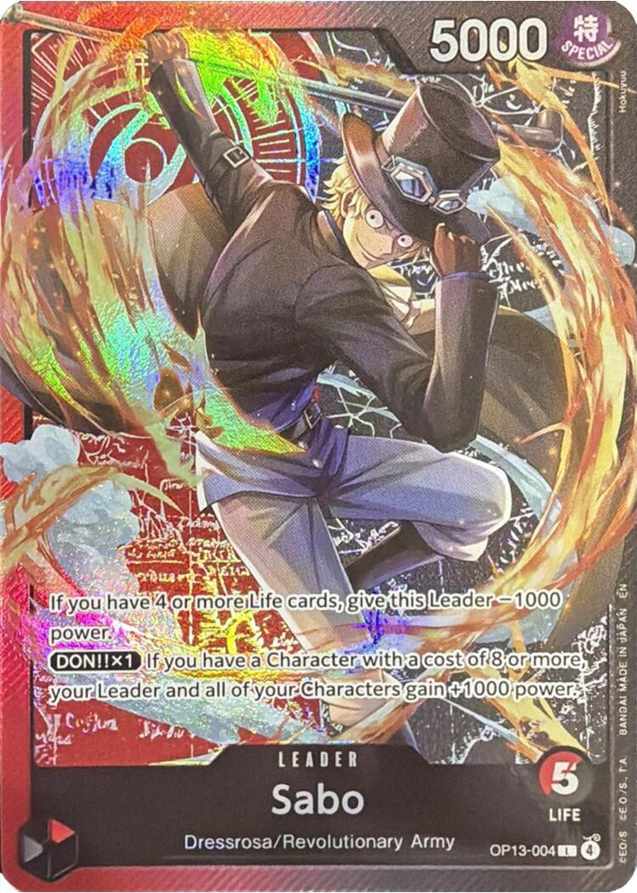 Sabo (Sound Loader Ace and Sabo Edition 2026) [One Piece Promotion Cards] - OP13-004