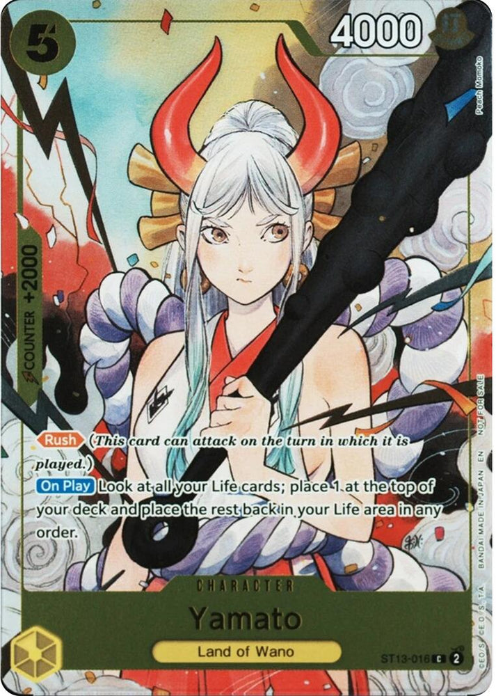 Yamato (Dash Pack 2025) [One Piece Promotion Cards] - ST13-016