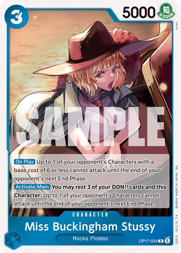 Miss Buckingham Stussy [The World's Strongest Warriors] - OP17-054