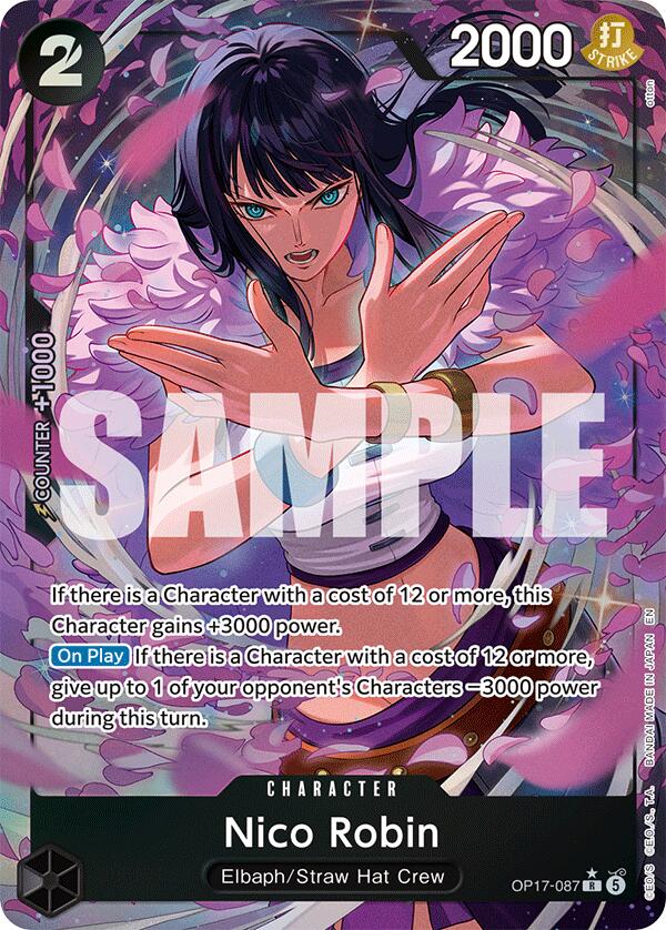 Nico Robin (Alternate Art) [The World's Strongest Warriors] - OP17-087