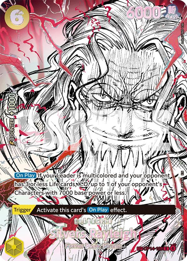 Silvers Rayleigh (SP) [The World's Strongest Warriors] - OP14-108
