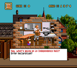 Mario's Time Machine - SNES