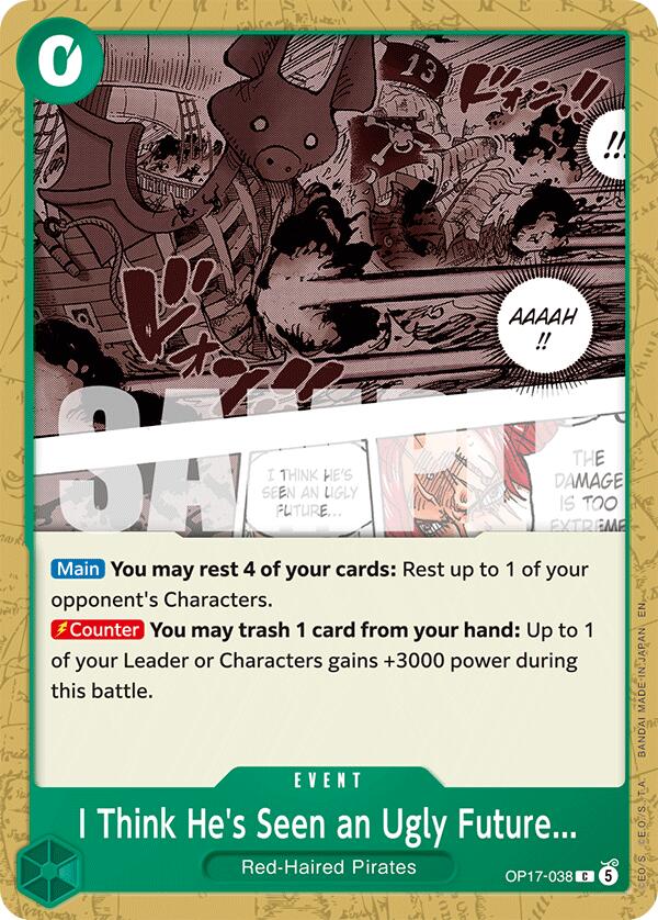 I Think He's Seen an Ugly Future... [The World's Strongest Warriors] - OP17-038