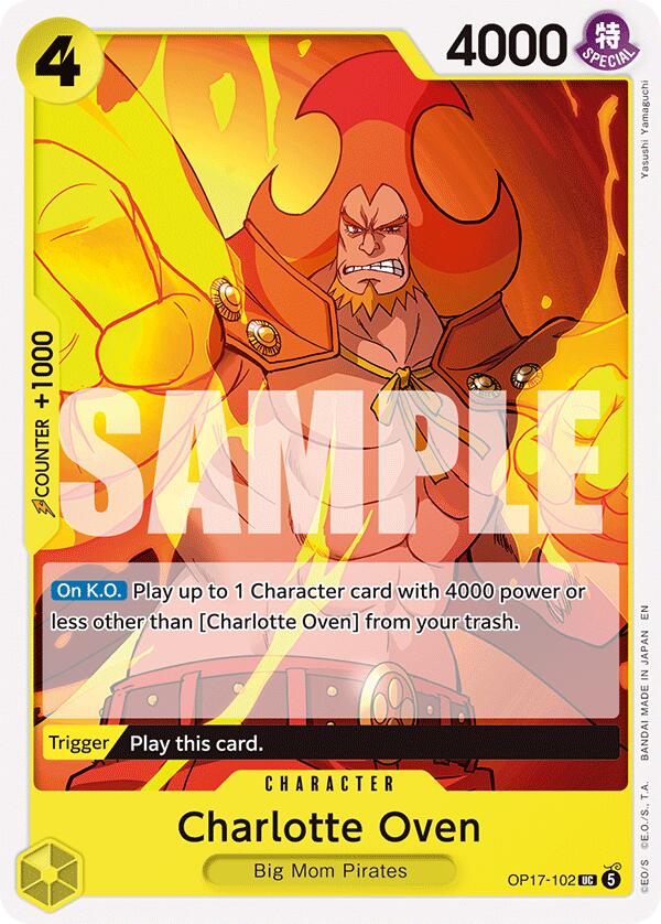 Charlotte Oven [The World's Strongest Warriors] - OP17-102