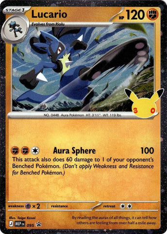 Lucario (095) (30th Celebration) [Mega Evolution Promo]