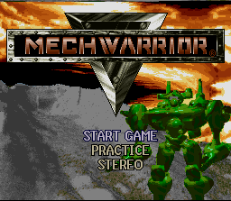 MechWarrior - SNES