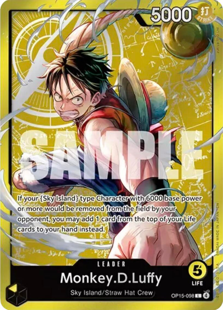 Monkey.D.Luffy (Luffy Deck) [Set Sail Deck Set] - OP15-098