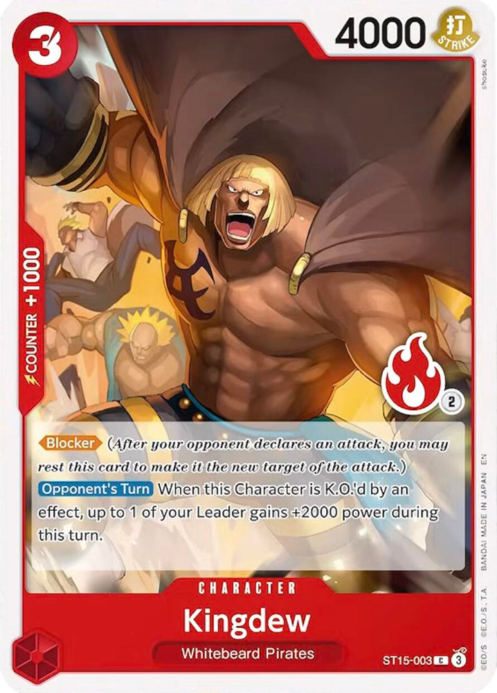 Kingdew (Ace Deck) [Set Sail Deck Set] - ST15-003