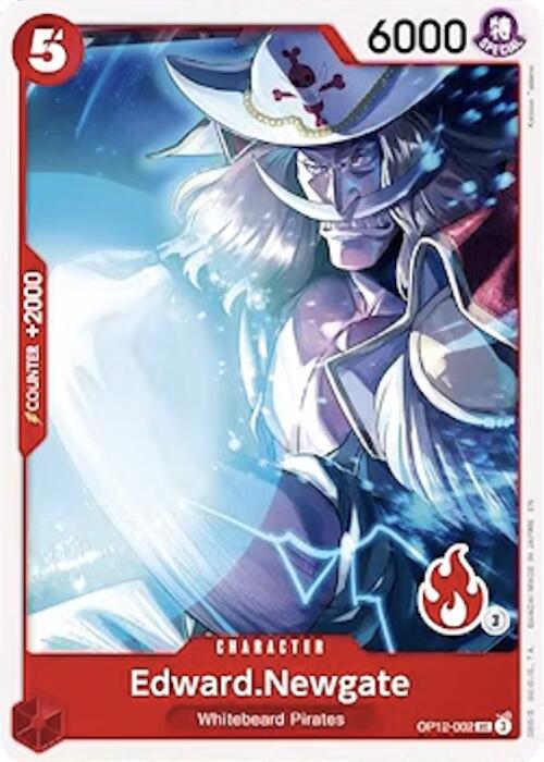 Edward.Newgate (Ace Deck) [Set Sail Deck Set] - OP12-002