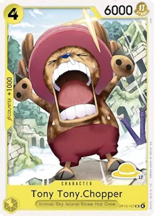 Tony Tony.Chopper (Luffy Deck) [Set Sail Deck Set] - OP15-107