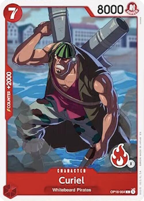 Curiel (Ace Deck) [Set Sail Deck Set] - OP16-004