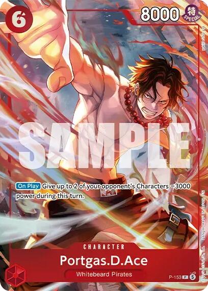 Portgas.D.Ace (Premium Card Collection -Flame-Flame Fruit Coliseum Edition-) [One Piece Promotion Cards] - P-153