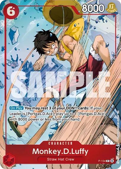 Monkey.D.Luffy (Premium Card Collection -Flame-Flame Fruit Coliseum Edition-) [One Piece Promotion Cards] - P-154
