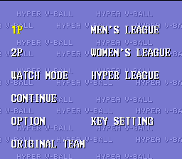 Hyper V-Ball - SNES