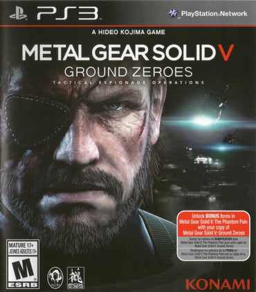 Metal Gear Solid V: Ground Zeroes - PS3