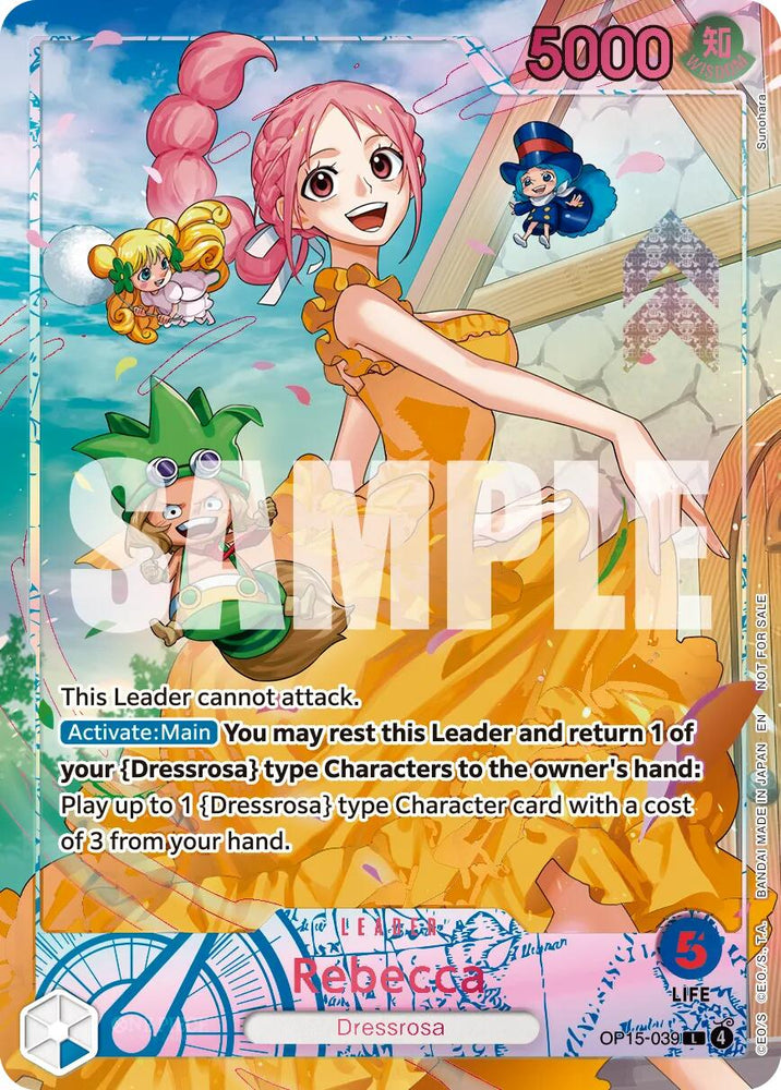 Rebecca (Flame-Flame Fruit Coliseum) [One Piece Promotion Cards] - OP15-039