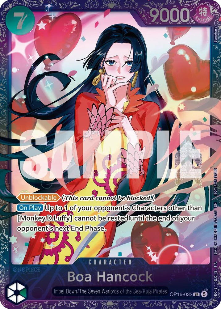 Boa Hancock (Treasure Cup August 2026) [One Piece Promotion Cards] - OP16-032
