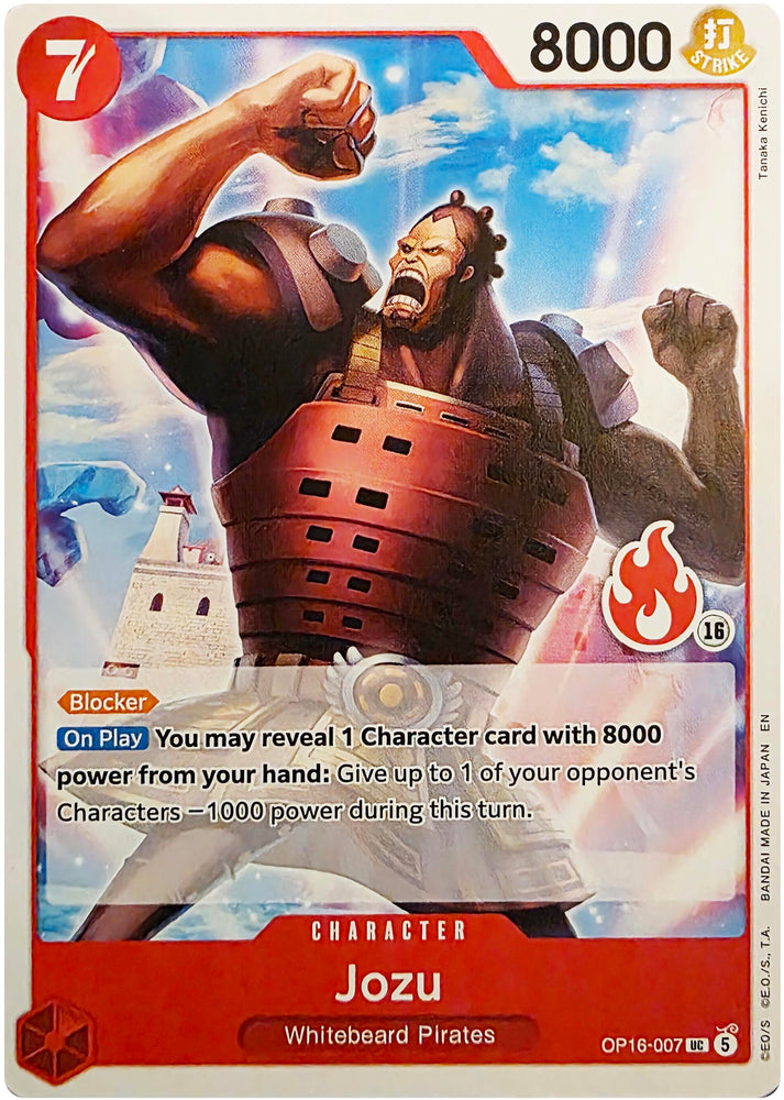 Jozu (Ace Deck) [Set Sail Deck Set] - OP16-007