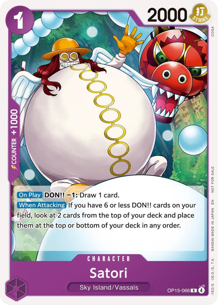 Satori (Tournament Pack 2026 Vol. 4) [One Piece Promotion Cards] - OP15-066