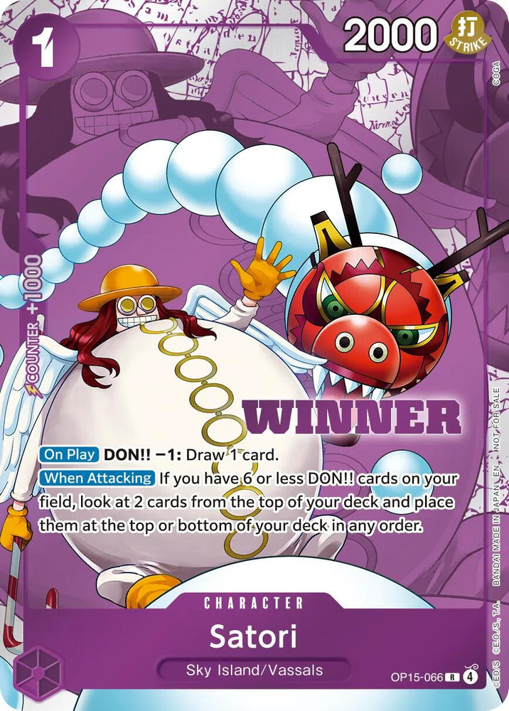 Satori (Winner Pack 2026 Vol. 4) [One Piece Promotion Cards] - OP15-066
