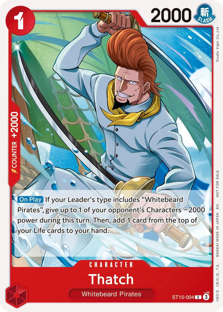 Thatch (Tournament Pack 2026 Vol. 4) [One Piece Promotion Cards] - ST15-004