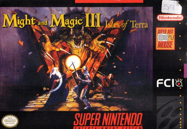 Might and Magic III: Isles of Terra - SNES