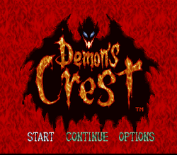 Demon's Crest - SNES