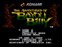 The Adventures of Bayou Billy - NES