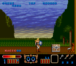 Magic Sword - SNES