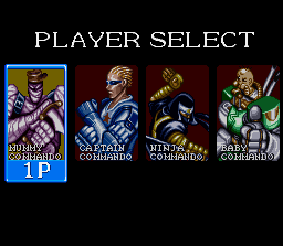 Captain Commando - SNES