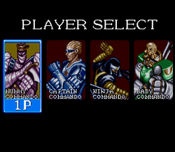 Captain Commando - SNES