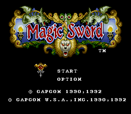 Magic Sword - SNES