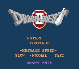 Dragon Warrior II - NES