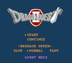 Dragon Warrior II - NES