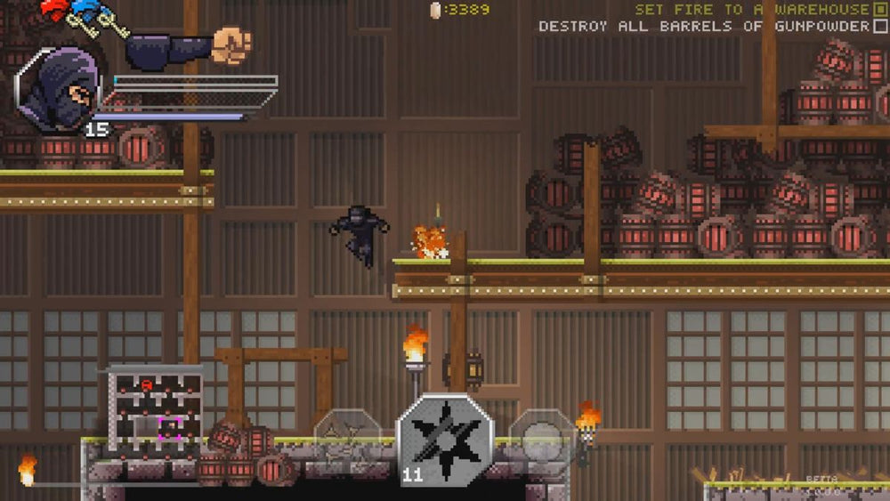 Pixel Shinobi: Nine demons of Mamoru - PS5